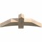 Ekena Millwork Bellingham Rough Sawn Timber Gable Bracket, Douglas Fir, 48"W x 16"H x 6"D x 6"F, 8/12 Pitch GBW048X16X0606BEL00RDF - alternate 4